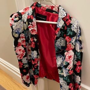 Womens Size Small Jacket Who What Wear Floral
